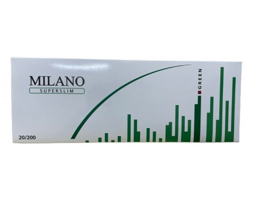 Купить Сигареты Milano SuperSlims Green