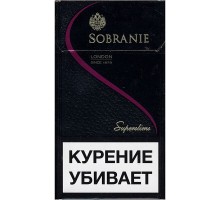  Сигареты Sobranie Black Super Slims оптом